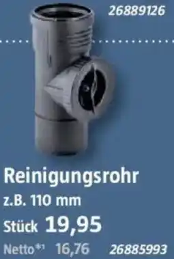 Bauhaus GEBERIT Reinigungsrohr Angebot