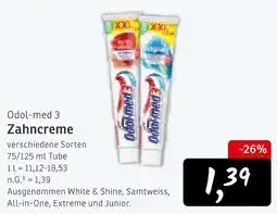 KONSUM Odol-med 3 Zahncreme Angebot