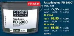 Bauhaus PROFI DEPOT Fassadenplus 'PD 6900' Angebot