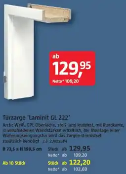 Bauhaus Türzarge 'Laminit GL 222' Angebot