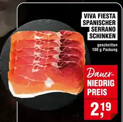Handelshof VIVA FIESTA SPANISCHER SERRANO SCHINKEN Angebot