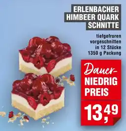 Handelshof ERLENBACHER HIMBEER QUARK SCHNITTE Angebot