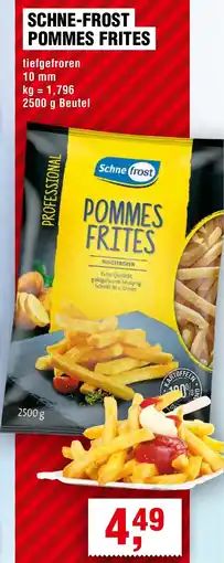 Handelshof SCHNE-FROST POMMES FRITES Angebot
