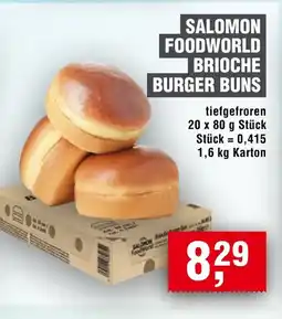 Handelshof SALOMON FOODWORLD BRIOCHE BURGER BUNS Angebot