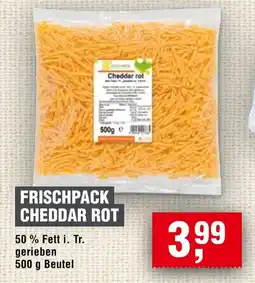 Handelshof FRISCHPACK CHEDDAR ROT Angebot