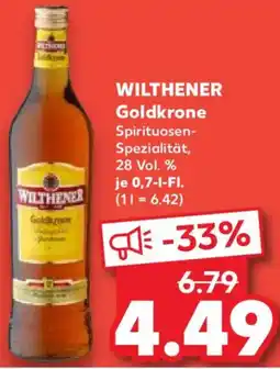 Kaufland WILTHENER Goldkrone Angebot