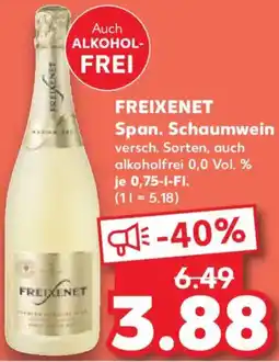 Kaufland FREIXENET Span. Schaumwein Angebot