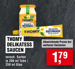 Handelshof THOMY DELIKATESS SAUCEN Angebot