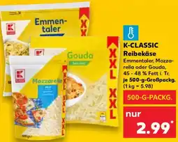 Kaufland K-CLASSIC Reibekäse Angebot