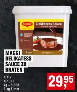 Handelshof MAGGI DELIKATESS SAUCE ZU BRATEN Angebot
