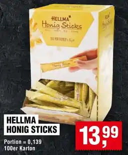 Handelshof HELLMA HONIG STICKS Angebot