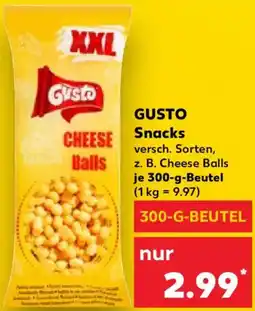 Kaufland GUSTO Snacks Angebot