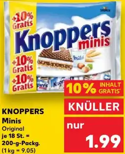 Kaufland KNOPPERS Minis Angebot