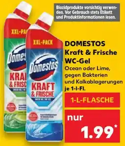Kaufland DOMESTOS Kraft & Frische WC-Gel Angebot