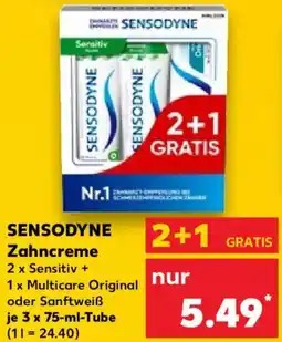 Kaufland SENSODYNE Zahncreme Angebot