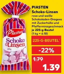 Kaufland PIASTEN Schoko-Linsen Angebot