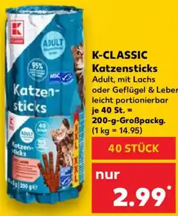 Kaufland K-CLASSIC Katzensticks Angebot