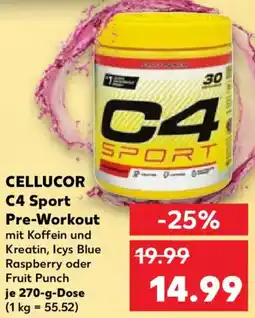 Kaufland CELLUCOR C4 Sport Pre-Workout Angebot