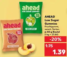 Kaufland AHEAD Low Sugar Gummies Angebot