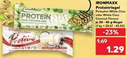 Kaufland IRONMAXX Proteinriegel Angebot