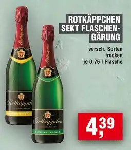 Handelshof ROTKÄPPCHEN SEKT FLASCHENGARUNG Angebot