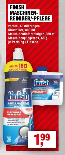 Handelshof FINISH MASCHINEN- REINIGER/-PFLEGE Angebot