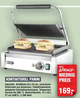 Handelshof HENDI KONTAKTGRILL PANINI Angebot