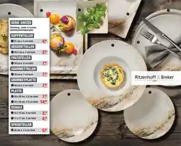 Handelshof Ritzenhoff & Breker SERIE AREZZO - SUPPENTELLER Angebot