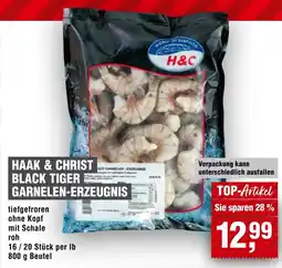 Handelshof HAAK & CHRIST BLACK TIGER GARNELEN-ERZEUGNIS Angebot