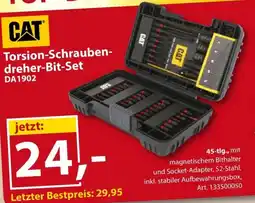 Sonderpreis Baumarkt CAT Torsion-Schrauben- dreher-Bit-Set DA 1902 Angebot