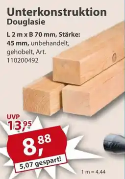 Sonderpreis Baumarkt Unterkonstruktion Douglasie Angebot