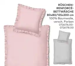 porta Renforcé Rüschen Bettwäsche Angebot
