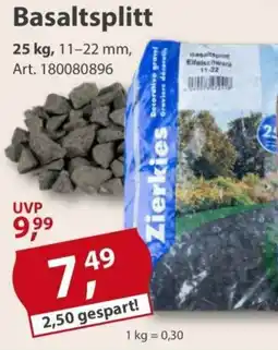 Sonderpreis Baumarkt Basaltsplitt Angebot