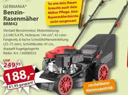 Sonderpreis Baumarkt GERMANIA Benzin- Rasenmäher BRM42 Angebot