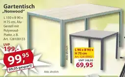 Sonderpreis Baumarkt Gartentisch ,,Nonwood" Angebot