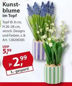 Sonderpreis Baumarkt Kunstblume im Topf Angebot