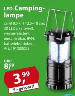 Sonderpreis Baumarkt LED-Campinglampe Angebot