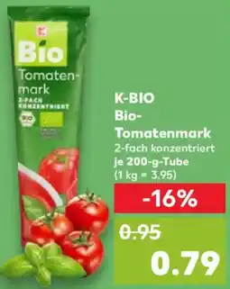 Kaufland K-BIO Bio Tomatenmark Angebot