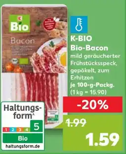 Kaufland K-BIO Bio-Bacon Angebot
