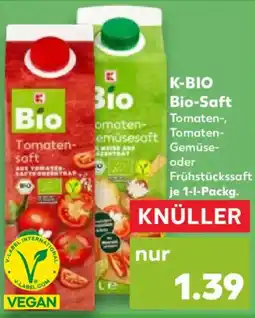 Kaufland K-BIO Bio-Saft Angebot