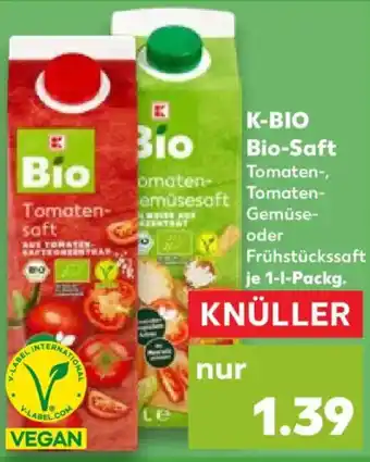 Kaufland K-BIO Bio-Saft Angebot