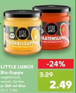 Kaufland LITTLE LUNCH Bio-Suppe Angebot