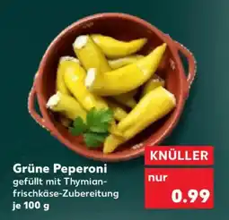 Kaufland Grüne Peperoni Angebot