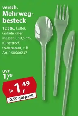Sonderpreis Baumarkt versch. Mehrwegbesteck Angebot
