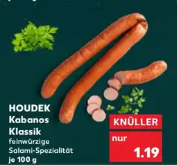 Kaufland HOUDEK Kabanos Klassik Angebot