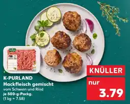 Kaufland K-PURLAND Hackfleisch gemischt Angebot