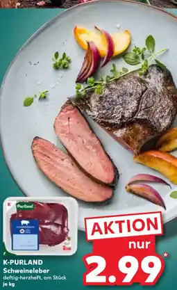 Kaufland K-PURLAND Schweineleber Angebot