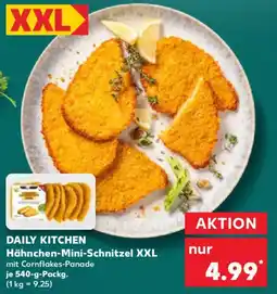 Kaufland DAILY KITCHEN Hähnchen-Mini-Schnitzel XXL Angebot