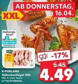 Kaufland K-PURLAND Hähnchenflügel XXL Angebot