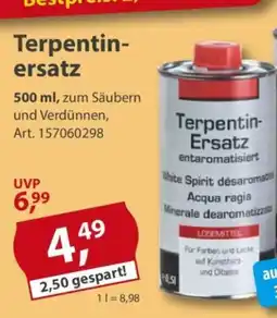 Sonderpreis Baumarkt Terpentin- ersatz Angebot